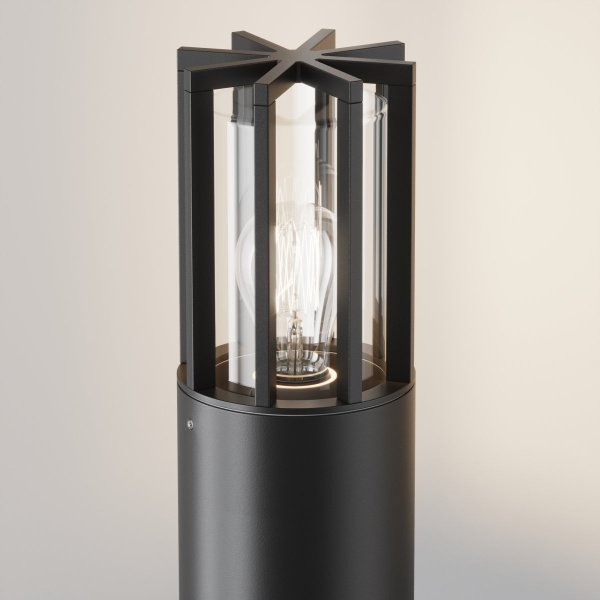 фото Ландшафтный светильник Maytoni Outdoor Barrel O453FL-01GF, графит