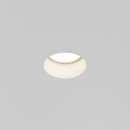 фото Встраиваемый светильник Maytoni Technical Gyps Modern DL123-GU10-01-W, белый