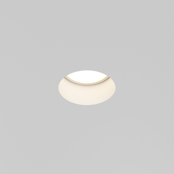 фото Встраиваемый светильник Maytoni Technical Gyps Modern DL123-GU10-01-W, белый