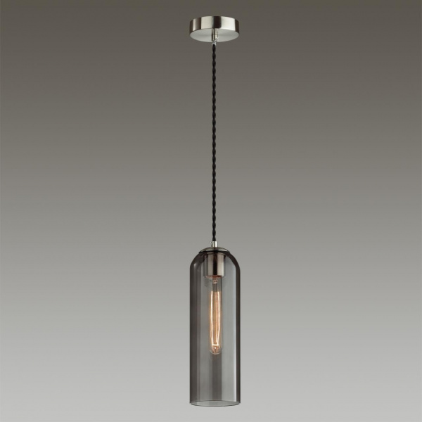 фото Никель/дымчатый Подвес E27 1*60W VOSTI PENDANT, арт. 4805/1