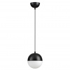 Черный/металл/белый/стекло Подвес E27 1*40W PINGA PENDANT, арт. 4958/1