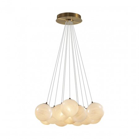фото Светильник металл/стекло/бронза/белый IP20 E14 13*5W 220-240V MAGIA MIDCENT, арт. 7109/13