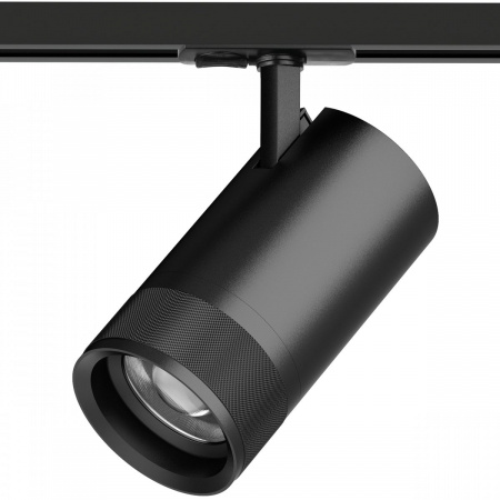 фото Светильник для треков BARRA 40W 2800LM 20-55G с тонким адаптером Canno Pro, черный Lightstar C4407SS
