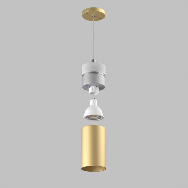 фото Подвес с верхней светящейся частью к 21443x-214440/21448x/21449x LED 5W 395Lm 3000K, золото Lightstar 590050-3000