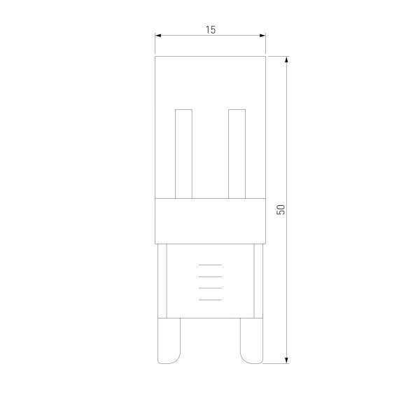фото Светодиодная лампа JCD 5W 220V 3300К G9 BLG908