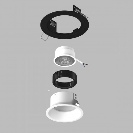 фото Комплект со светильником Domino, белый Lightstar D61706BMOD