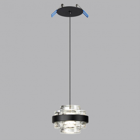 фото Чёрный/металл/акрил Подвес LED 6W 4000K 432лм KLOT L-VISION, арт. 5031/6L