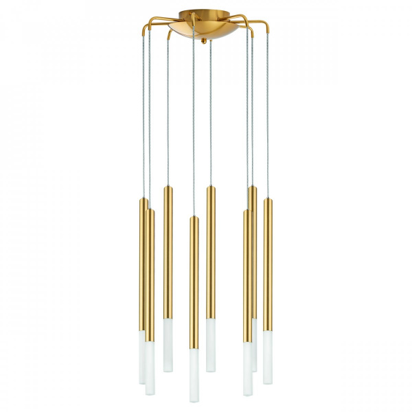 Люстра подвесная Tubo, золото Lightstar L8T747143