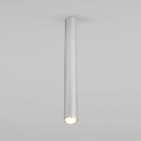 фото Накладной потолочный светильник с антибликовой решеткой Pika 25030/LED 6W 4200K серебро