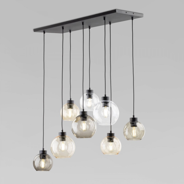 фото Подвесной светильник со стеклянными плафонами 2834 Cubus