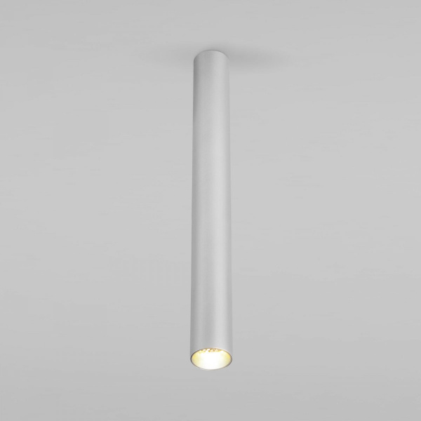 фото Накладной потолочный светильник с антибликовой решеткой Pika 25030/LED 6W 4200K серебро