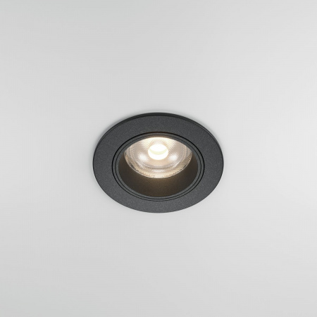 фото Встраиваемый светильник Maytoni Technical FOCUS LED DL125-L12-4K-B, черный