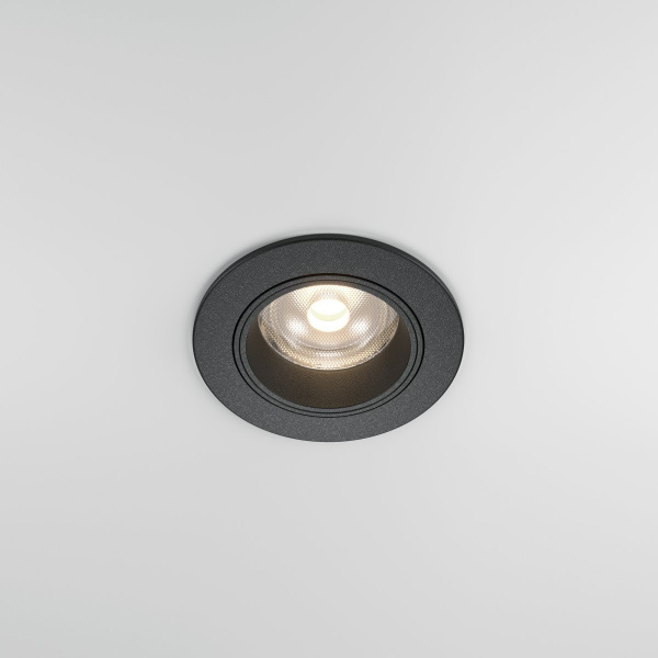 фото Встраиваемый светильник Maytoni Technical FOCUS LED DL125-L12-4K-B, черный