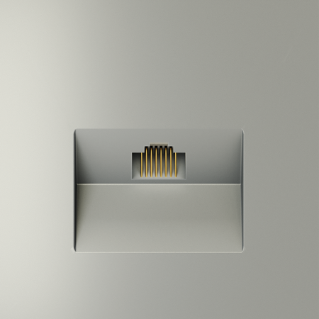 фото Розетка компьютерная встраиваемая VOLTUM S70 RJ45 кат.6, (сталь)