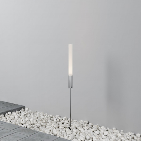 фото Ландшафтный светильник Maytoni Outdoor Flare O510FL-L3PT3K, платина
