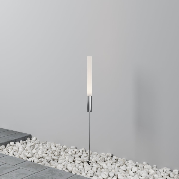 фото Ландшафтный светильник Maytoni Outdoor Flare O510FL-L3PT3K, платина