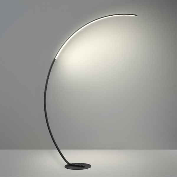 фото Чёрный Торшер с ПДУ LED 12W 3000-6000K 220V WES LEDIO, арт. 5676/21FL