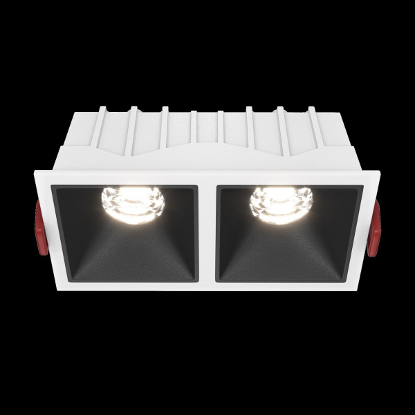 фото Встраиваемый светильник Maytoni Technical Alfa LED DL043-02-10W4K-D-SQ-WB, белый