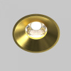 фото Встраиваемый светильник Maytoni Technical Round DL058-12W4K-BS, латунь