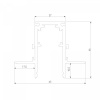 фото Slim Magnetic Шинопровод встраиваемый под ГКЛ 9,5мм белый (3м) 85210/00