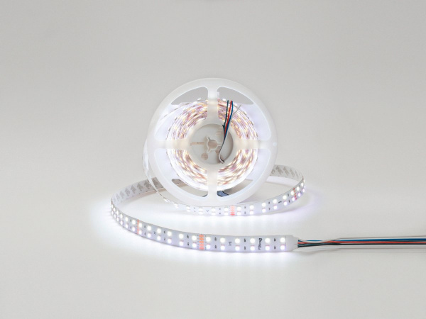 фото Лента светодиодная SWG 2x DSG 5050 RGB+W 120L-V24-IP33, RGB+White, 600 LED, 28,8 W/m, LUX, катушка 5 м