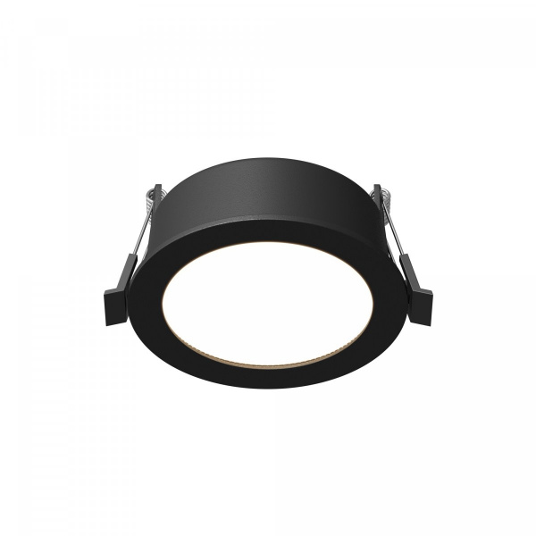 Встраиваемый светильник Maytoni Technical Orb DL130-GX53-B, черный
