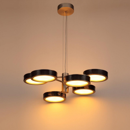 фото Люстра, никель Odeon Light RIVIERA, арт. 5451/99LB