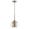 Античн.бронза/металл/прозрачный/стекло Подвес E27 1*40W CLOCKY PENDANT, арт. 4939/1