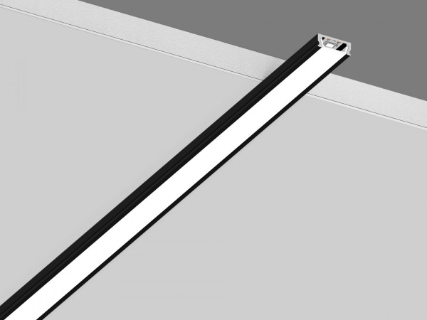 фото Комплект SWG SF-1506-BL, профиль накладной черный П-образный 2м
