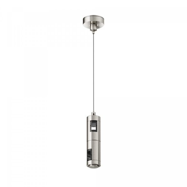 Подвес тросовый Hang двойной Flarity платина Maytoni Technical TRA157SW-D1-PT