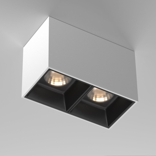 фото Потолочный светильник Maytoni Technical Alfa LED C065CL-02-L12W3K-W, белый