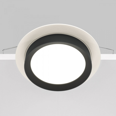фото Встраиваемый светильник Maytoni Technical Hoop DL086-GX53-RD-WB, белый