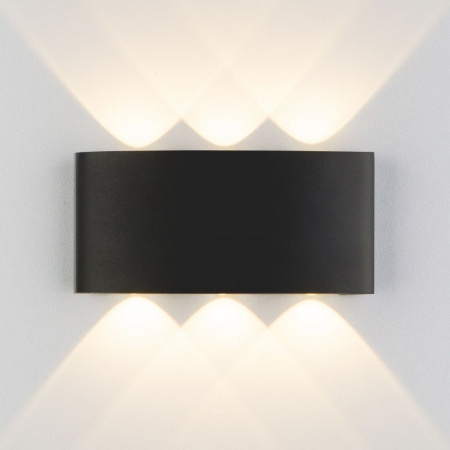 фото Пылевлагозащищенный светодиодный светильник Twinky Trio чёрный IP54 1551 Techno LED