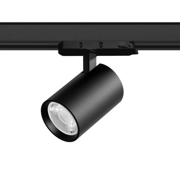 фото Светильник для трековой системы Quattro LED 24W 15G с адаптером Alta Base, черный Lightstar A5237QT15G