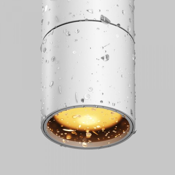 фото Уличный трековый светильник Maytoni Outdoor Focus Led O-TR01-1-P-8WW3K, белый