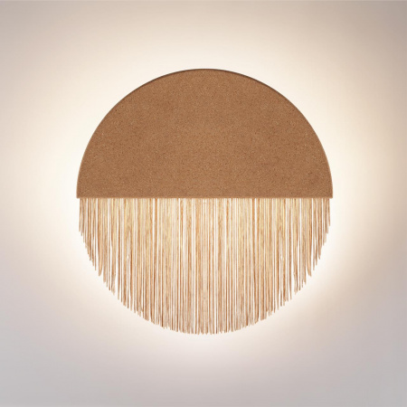 фото Светильник бежевый/пробка/нити/металл IP20 LED 8W 232Лм 3000K 220-240V CORK ECODESIGN, арт. 7073/8WL
