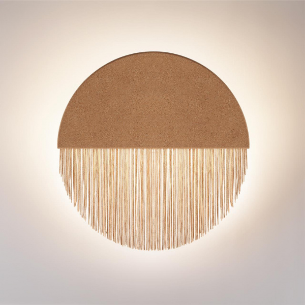 фото Светильник бежевый/пробка/нити/металл IP20 LED 8W 232Лм 3000K 220-240V CORK ECODESIGN, арт. 7073/8WL
