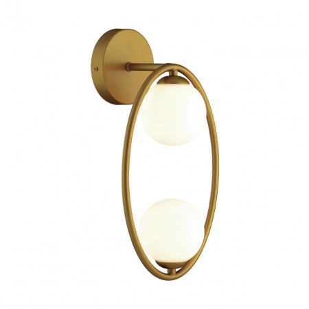 фото Золотой/белый Бра G9 2*40W SLOTA MODERN, арт. 4808/2W