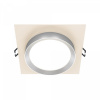 Встраиваемый светильник Maytoni Technical Hoop DL086-GX53-SQ-WS, белый