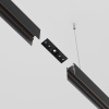 фото Коннектор прямой Exility накладной черный Maytoni Technical TRA034C-21B