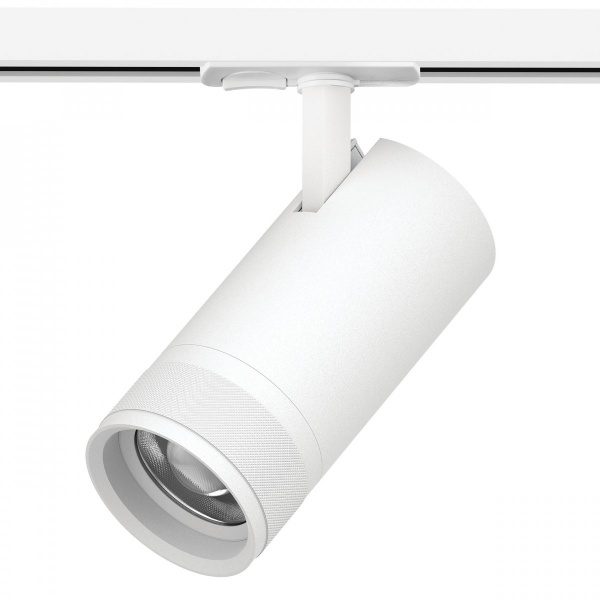 фото Светильник для треков BARRA 30W 2100LM 20-55G с тонким адаптером Canno Pro, белый Lightstar C4306SS