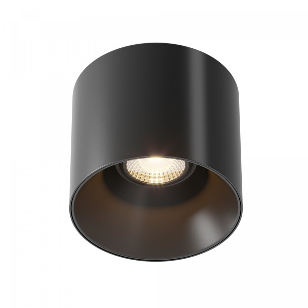 Потолочный светильник Maytoni Technical Alfa LED C064CL-01-25W3K-RD-B, черный