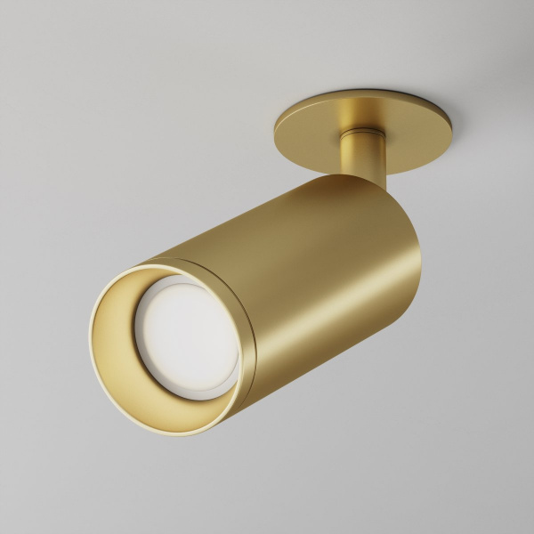 фото Встраиваемый светильник Maytoni Technical Focus C018CL-01MG, матовое золото