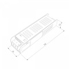 фото Блок питания для светодиодной ленты 12V 60W LST 5A