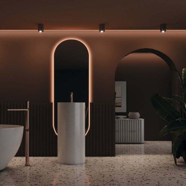 фото Потолочный светильник Maytoni Technical Slim C012CL-01B, черный
