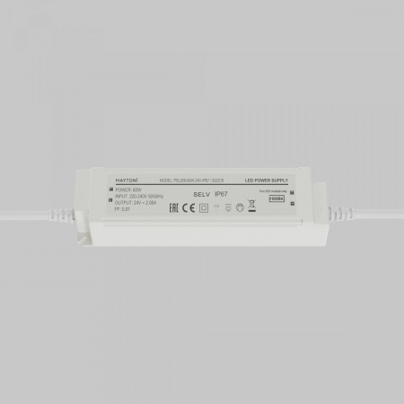 фото Источник напряжения PSL026 24В 60Вт IP67 Maytoni 822018, белый