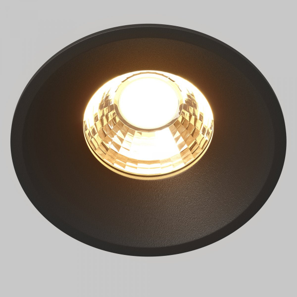 фото Встраиваемый светильник Maytoni Technical Round DL058-12W2.7K-B, черный