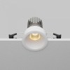 фото Встраиваемый светильник Maytoni Technical Dip DL123-10W-3K-W, белый