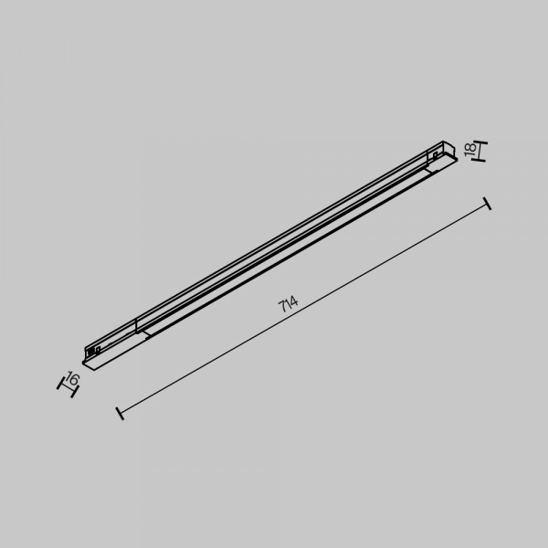фото Трековый светильник Maytoni Technical Basis TR231-2-15W3K-B, черный