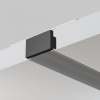 фото Заглушка для накладного/встраиваемого шинопровода, 2 шт. Basity, черный Maytoni Technical TRA172EC-12B